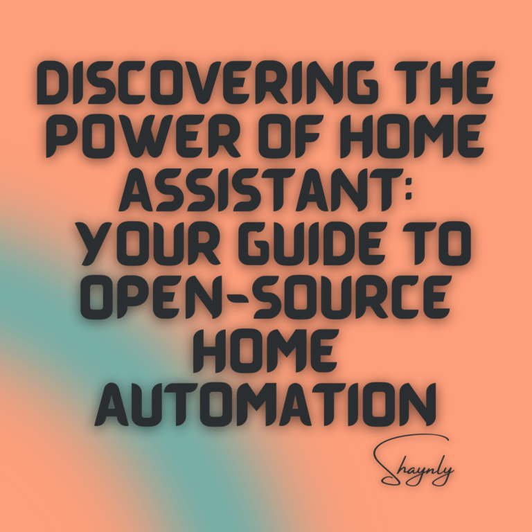 Open-Source Home Automation