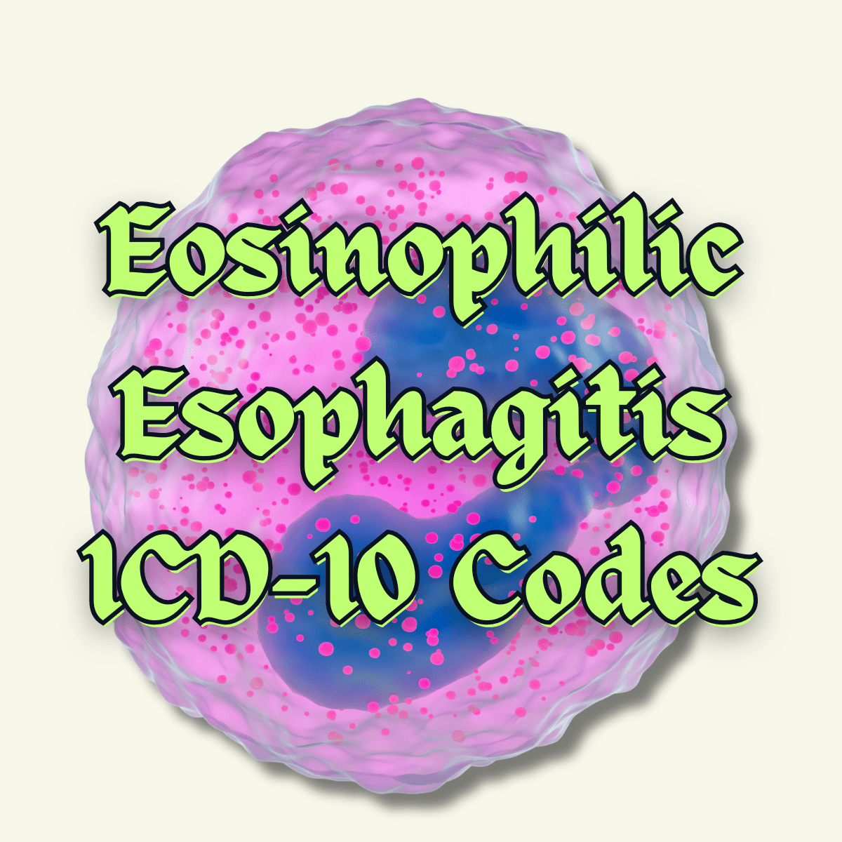 Eosinophilic Esophagitis ICD-10 Codes