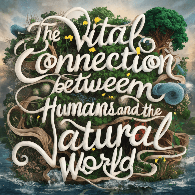 Nature's Embrace: The Vital Connection Between Humans and the Natural World