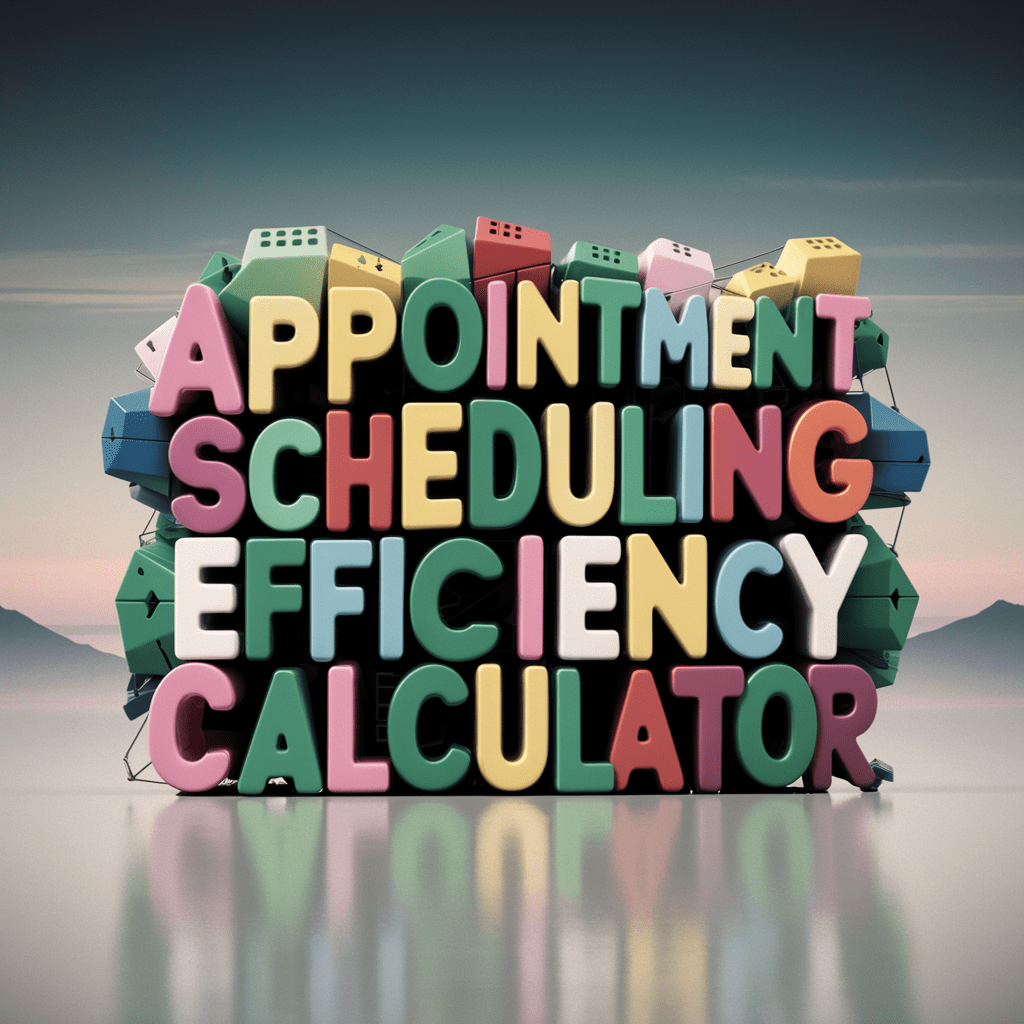 Appointment Scheduling Efficiency Calculator