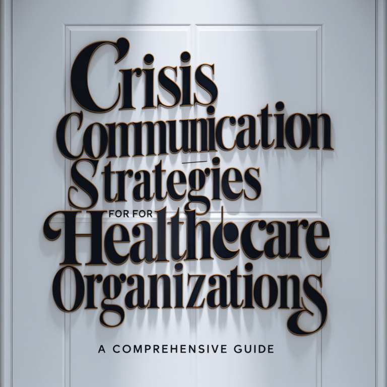 Crisis Communication Strategies for Healthcare Organizations: A Comprehensive Guide
