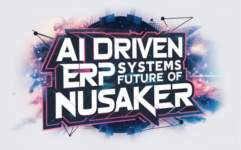 AI Driven ERP Systems Future of Nusaker