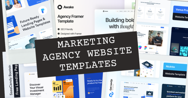 Marketing Agency Website Templates