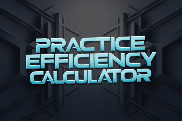 Practice Efficiency Calculator