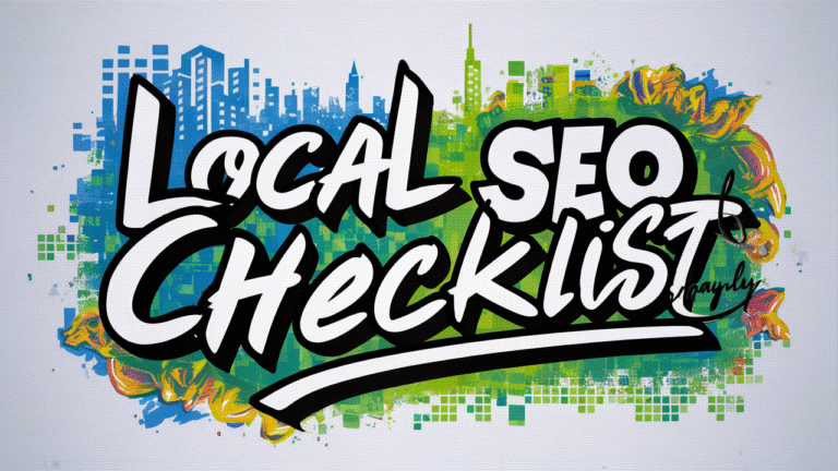 Local SEO Checklist