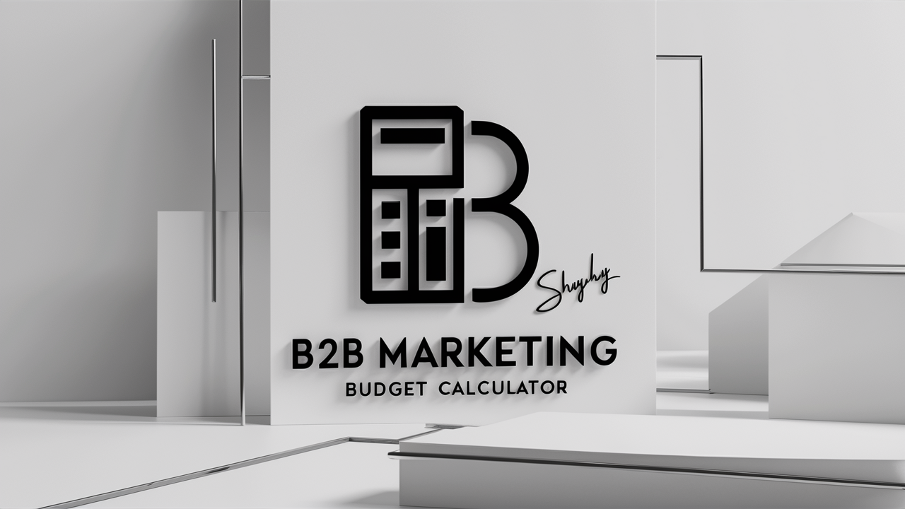 b2b marketing budget calculator