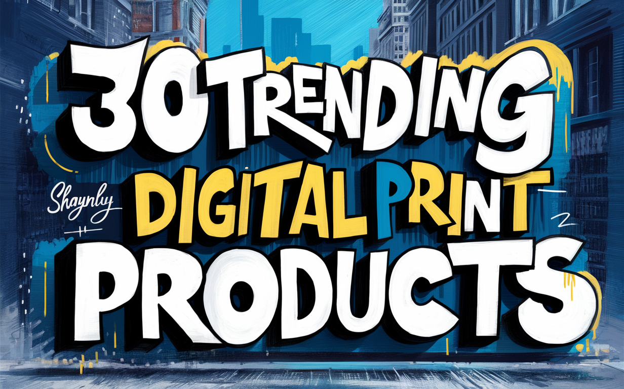 30 Trending Digital Print Products
