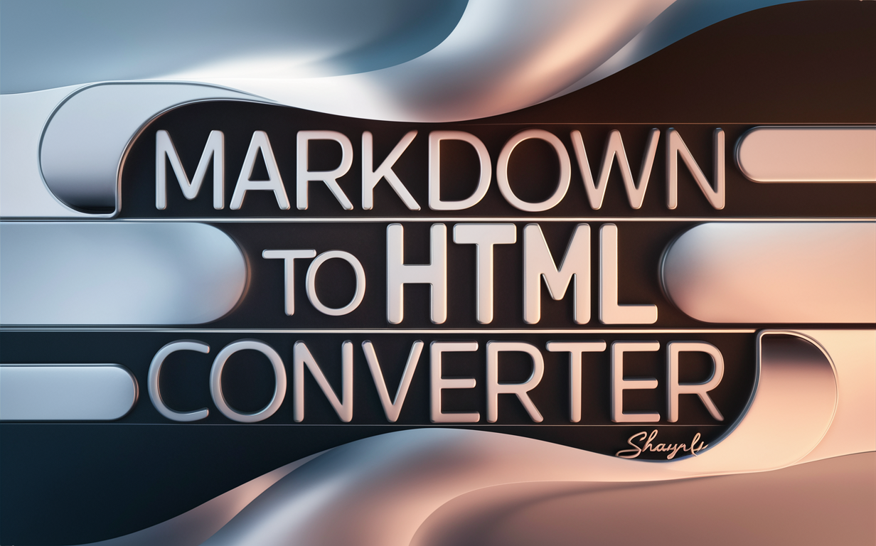 Markdown to HTML Converter