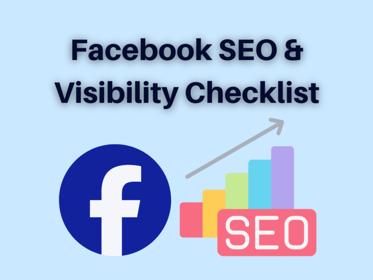 Facebook Seo &Amp; Visibility Checklist